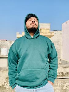 Sudadera ecológica de algodón 100% para hombre con capucha Patrón sólido Impresión digital para invierno Servicio OEM disponible - Product Image 4