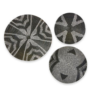 Suspension murale en herbe de mer tissée à la main, style luxueux pour la décoration du salon, art mural en herbe de mer naturelle - Product Image 3