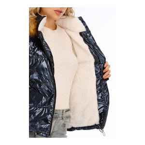 Veste à capuche pour femmes avec cordon de serrage réglable Manteau oversize pour femmes avec look streetwear - Product Image 2