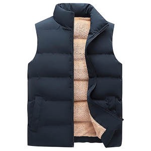 Veste bouffante sans manches hiver hommes gilet à bulles respirant décontracté haute qualité extérieur léger gilet bouffant - Product Image 5