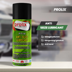 Spray lubrifiant anti-adhérent Prolix, produit de haute qualité, anti-rouille et lubrifiant pour boulons et composants métalliques. - Product Image 2