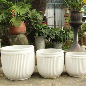 Handmade Modern Natural Finish Concrete <b>Flower</b> <b>Pots</b> & <b>Planters</b> for Garden & Floor Use Customizable Eco-Friendly & Durable - Product Image 1