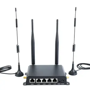 带sim卡的4g lte LTE 4 * 5dBi天线通用wifi路由器sim卡家庭wifi路由器无线wifi路由器批次