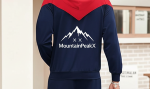 Fashionable Hooded Solid Winter Streetwear Tracksuit | Custom Color Two-Piece Set | High Quality 100% Cotton <b>Blend</b> - Product Image 6