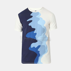 Men T-Shirt Cotton Blended Casual Soft Fabric Perfect for Streetwear Fashionable Men T-Shirt - Product Image 1
