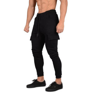 Pantalones Deportivos de Alta Calidad para Hombre, Estilo Jogger, Casuales, con Múltiples Bolsillos, para Gimnasio, Fitness, Entrenamiento, Ropa Deportiva, Pantalones de Invierno, 100% - Product Image 4