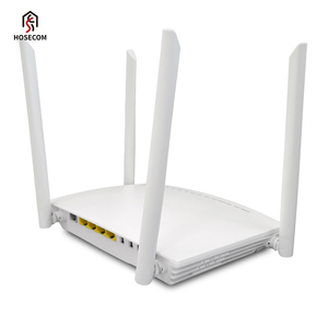 Hosecom Brand 4 GE LAN Ports CATV Dual Band Wi-Fi 5 1200Mbps GPon EPon Adaptive XPon ONT <b>Modem</b> with 4 Antennas - Product Image 2