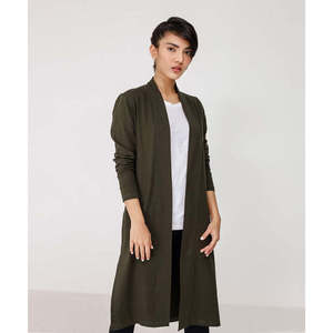 เสื้อคลุมคาร์ดิแกนยาวสำหรับผู้หญิง - Product Image 4