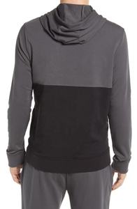 เสื้อฮู้ดดี้ผู้ชายสั่งทำพิเศษ ผ้าฝ้าย 100% MOQ ต่ำ ขายดี สไตล์สตรีทสำหรับฤดูหนาว ไซส์ใหญ่ ลายพิมพ์เรียบง่าย เป็นมิตรกับสิ่งแวดล้อม ระบายอากาศได้ดี - Product Image 5