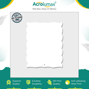 Cadre de table vierge en MDF et acrylique, fait main, brillant et mat, pour sublimation, design élégant, prix direct usine, vente en gros - Product Image 2