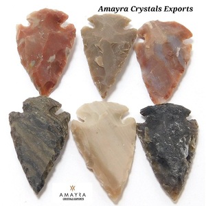 Puntas de Flecha Talladas en Piedra de Sangre India Natural de 2 Pulgadas, Resistentes al Agua, Venta al Por Mayor para Caza, Compre en Línea, Amayra Crystals Exports India - Product Image 5