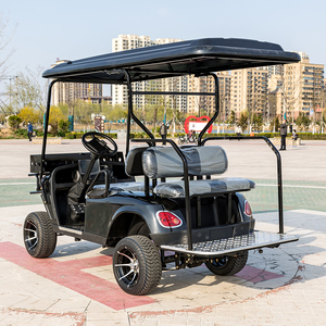 Nuevo Carro de Golf Eléctrico Clásico de 4 Plazas, Motor de 5kw, Lujo, Certificado CE, 90km de Autonomía, Económico para Bodas, Resorts y Hoteles - Product Image 1