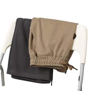 Short décontracté uni pour hommes Short en coton polaire à taille élastique avec poches latérales Plusieurs couleurs OEM Custom Factory Supplier - Product Image 6