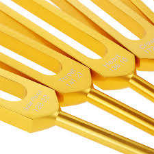 Ensemble de diapasons de solfège pour chakras, 9 pièces, pour la guérison sonore, la méditation et l'équilibre énergétique, pour fournitures de laboratoire - Product Image 3