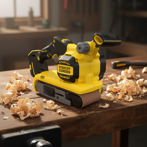 Stanley 18V Belt Sander Professional Sanders Without <b>Battery</b> and <b>Charger</b> - Product Image 3