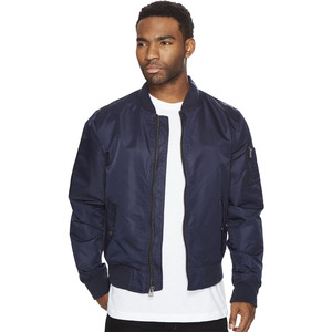 Vente en gros Nouvel Arrivage 2026 Vestes en satin à la mode pour hommes Vestes en satin avec logo personnalisé et patchs pour hommes - Product Image 3