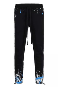 Sweat à capuche court personnalisé de haute qualité avec fermeture éclair en coton strass surdimensionné Fabricants de sweats à capuche pour hommes - Product Image 4