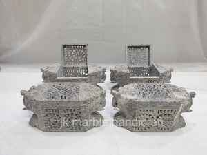 Joyero de esteatita de lujo de alta calidad, mármol bellamente tallado, nuevo diseño, collares, anillos, pulseras, hecho a mano, pulido, el mejor - Product Image 2