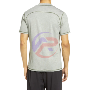 Camiseta personalizada de algodón y poliéster de la mejor calidad para hombre, Camiseta estampada con diseños personalizados, camiseta transpirable, camiseta de ajuste regular - Product Image 5