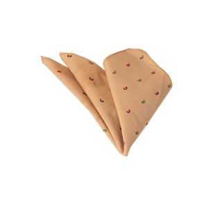 Pañuelo de bolsillo de algodón bordado con patrón Bey para hombre adulto, Turquía - Product Image 1