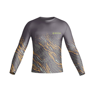 Manufacturer Customized <b>Printing</b> UV <b>Surf</b> Compression Shirt Latest Design Custom Logo Solid Men's T-Shirts Wholesale Sportswear - Product Image 1