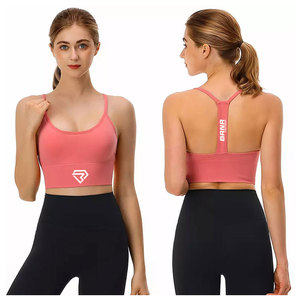 Sujetador deportivo de Fitness para mujer, hecho a medida, ropa de gimnasio de entrenamiento duradera, nueva ropa de Yoga de verano, características de talla grande para adultos, logotipo personalizado - Product Image 5