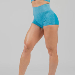 100% Short de Compression pour femmes personnalisable haute couleur multicolore/Short de Compression pour femmes coupe confortable - Product Image 1