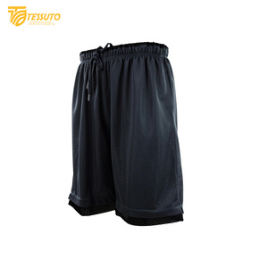 Vente en gros de shorts de basketball avec logo personnalisé avec poches XS Plus Size Gym Running Street Wear Summer Breathable Design - Product Image 3