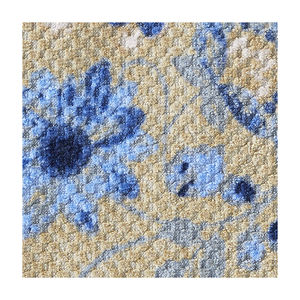 Serviette de sport en coton 100% tricotée tie-dye avec logo personnalisé, haute qualité, antidérapante, yoga, écologique, séchage rapide, jetable - Product Image 6