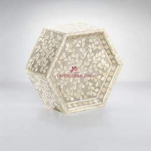 Soporte para Pastel Hecho a Mano con Nácar y Bambú, Ecológico, para Presentación de Postres de Ramadán, Decoración de Mesa y Regalo, de Vietnam - Product Image 5