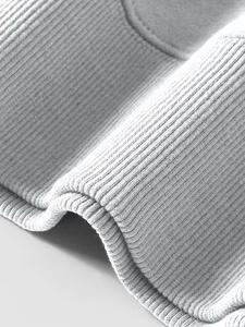 High Quality Men's Crew Neck Pullover Sweatshirt Regular Fit Solid Color Sweatshirt Custom Logo Oversized Vintage <b>Crewneck</b> - Product Image 2