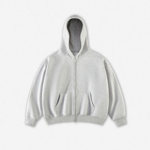 Sweats à capuche et sweat-shirts pour hommes Sweat à capuche streetwear à double fermeture éclair de haute qualité - Product Image 5