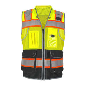 Chaleco de ropa de trabajo antiarrugas aislado de alta visibilidad ropa protectora de construcción para trabajos de verano al aire libre Moto - Product Image 6