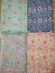 Tissu en coton imprimé de haute qualité de l'Inde pour les chemises et chemisiers pour filles et garçons Utilisation et revêtements de décoration intérieure - Product Image 6