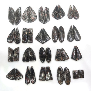 Fósil crinoide Natural, cabujones de gemas de tamaño libre, India para fabricación de joyas piedra semipreciosa, precio al por mayor - Product Image 5