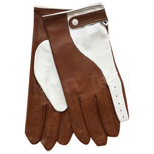 ถุงมือหนังขับรถแฟชั่นหนังเป็นมิตรกับสิ่งแวดล้อม - Product Image 5