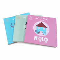 Impression personnalisée de livres cartonnés pour enfants, livre d'apprentissage illustré pour bébés et tout-petits