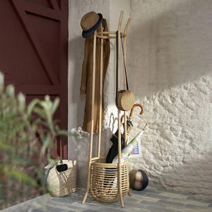 Nouveau design supports en rotin accessoires pour la maison manteau porte-vêtements avec rangement pour vêtements et manteaux - Product Image 6