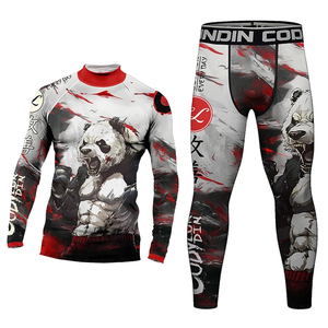 Ensemble Rashguard et Short MMA pour Homme – Impression par Sublimation – T-shirt et Short de Grappling Entièrement Sublimés - Product Image 5