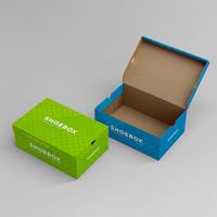 Carton de bonne qualité pour le stockage de cadeaux de chaussures Emballage postal personnalisé Boîte en carton ondulé