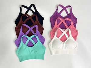 Logotipo personalizado Entrenamiento Mujeres Yoga Conjuntos Cintura alta Mujeres Yoga Set con tamaños ajustables a granel Cantidad Precio barato - Product Image 3