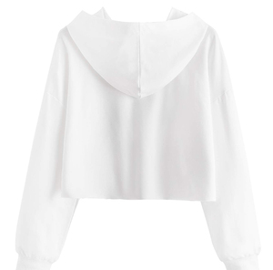 Sudaderas con capucha con logotipo personalizado para mujer, diseño informal, elástico, a prueba de olores, recién llegado, sudaderas con capucha de calidad profesional para mujer - Product Image 2