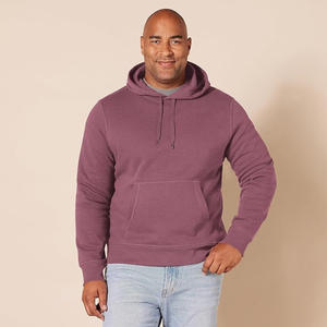 Sweat-shirt à capuche en tricot décontracté pour homme de qualité supérieure en violet - Confortable, tendance, écologique et respirant pour un usage quotidien - Product Image 5