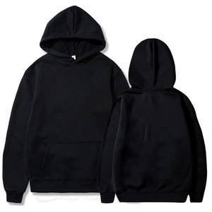 Hombres Mujeres Invierno Cremallera Sudaderas Anime Moda Impresión digital Plain Dyed Fleece Sudadera con capucha personalizada - Product Image 3