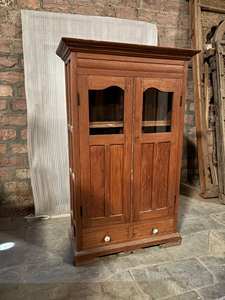 Armario de Cocina Moderno, Antiguo, de Lujo, Clásico, Vintage, de Tamaño Mediano, Elegante, de Madera Maciza Azul - Product Image 2