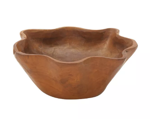 Tazón de madera de diseño atractivo de latón AK en color nogal, tazón personalizado para artículo de vajilla/mesa de comedor - Product Image 1