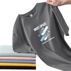 Camisetas Planas de Algodón para Hombre, Unisex, 100% Algodón, Lisas, al por Mayor, Baratas, MOQ Bajo, Entrega Rápida - Product Image 5