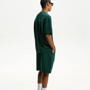 Short en jean pour hommes, streetwear noir délavé imprimé personnalisé, baggy en jean pour été, shorts en jean pour hommes - Product Image 3