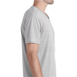 Camisetas Modernas de Corte Ajustado para Hombre, Cuello en V, con Tela Suave y Elástica, y Aspecto Elegante para un Estilo de Vida Activo - Product Image 6