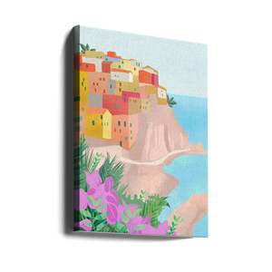 Cinque Terre Italy <b>Canvas</b> Print for Adding Italian Charm to Your Home Decor - Product Image 1